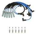NGK Wire Set & 6 G-Power Platinum Spark Plugs Kit for B2500 Ram 1500 (1994–2001)
