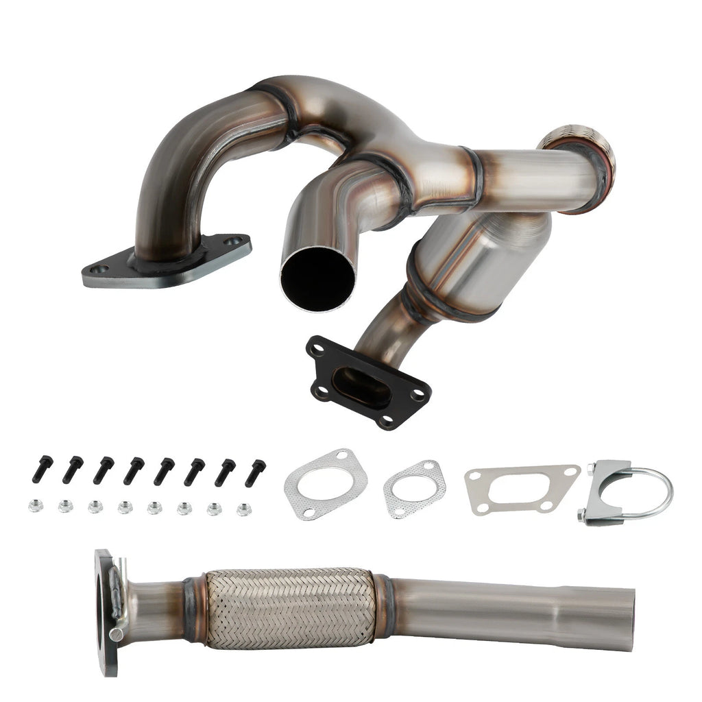 Bank2 Exhaust Catalytic Converter Flex Pipe for Cadillac SRX (2010–2011)