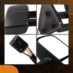 Heated Power Mirrors for GMC Sierra (1999-2002) - Extendable Pair