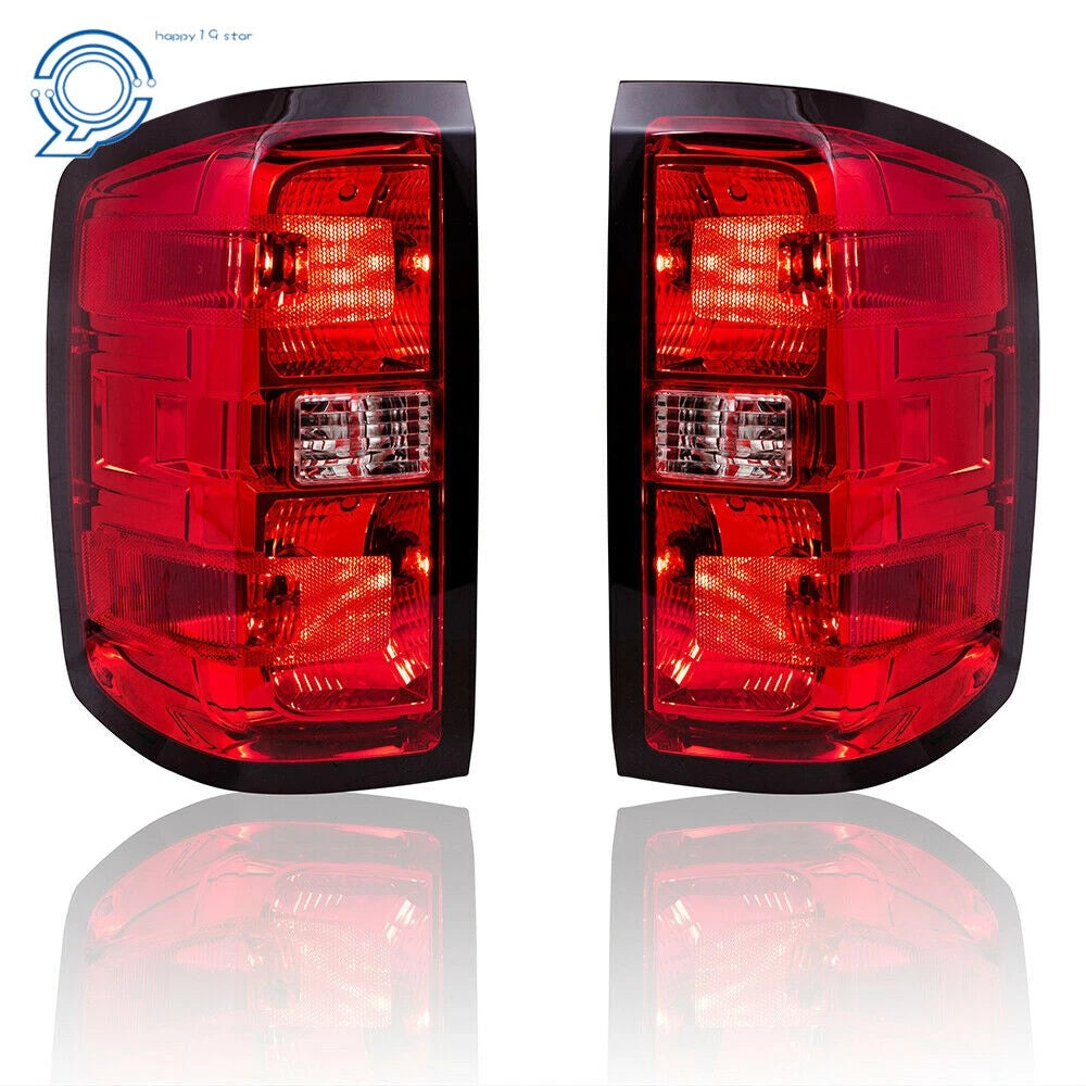 Tail Light Lamp Assembly Pair for Silverado Pickup Truck (2014–2015)