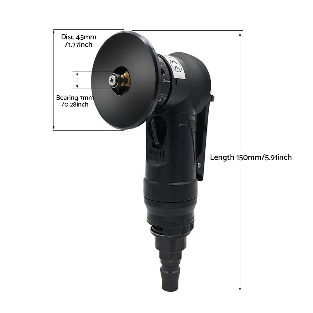 Air Chamfer Tool for Pneumatic Beveling Machine (Mini Chamfering)