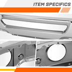 Polished Chrome Front Bumper Face Bar for Ford F-150 (2006–2008)