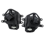 Pair Fog Lamps for Toyota RAV4 (2016–2018) with Wiring and Plated Ring