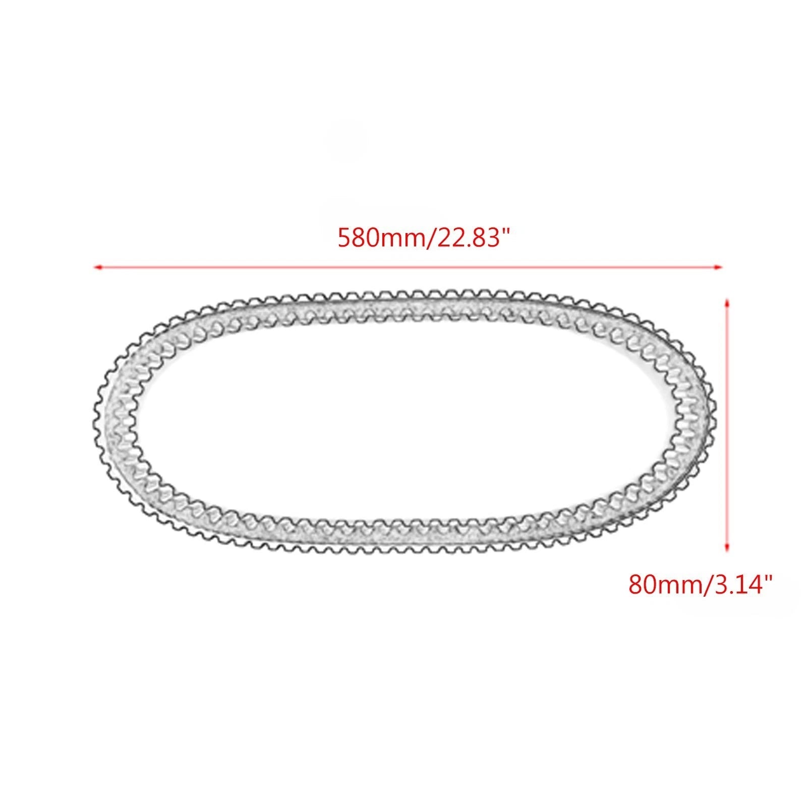 External Final Transmission Belt for Yamaha XP530 T-MAX 530 (2012–2016) 59C-46241-00