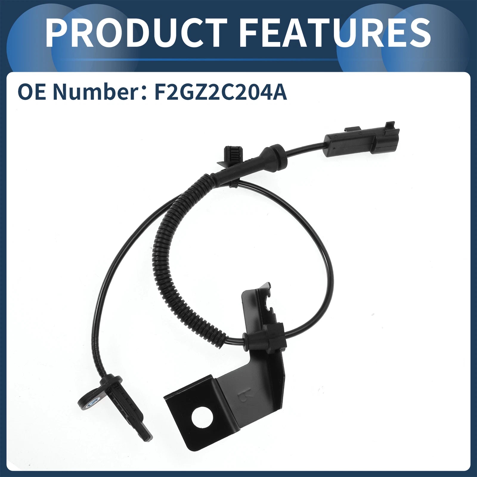 ABS Wheel Speed Sensor F2GZ2C204A for Ford Edge (2015–2019) Front Right