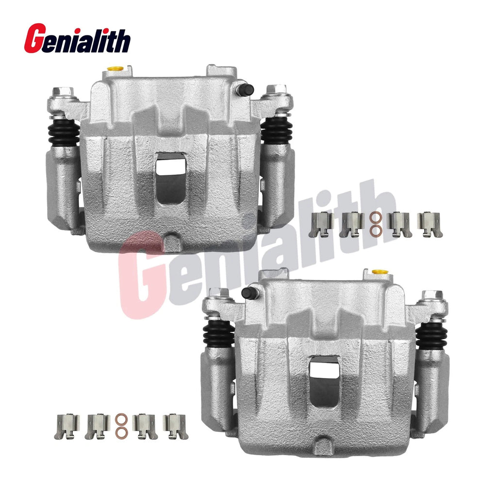 2X Front Brake Calipers w/ Bracket for Jeep Grand Cherokee (1999–2004)