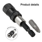 Screwdriver Bit Holder with Magnetic Tip for DIY Enthusiasts