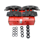 Set of 4 TRW Pro Front Metallic Brake Pads for Cadillac Chevy GMC Dodge