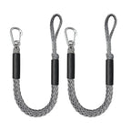2X 5ft Bungee Mooring Rope with Quick Buckle for Kayak Pontoon Boat