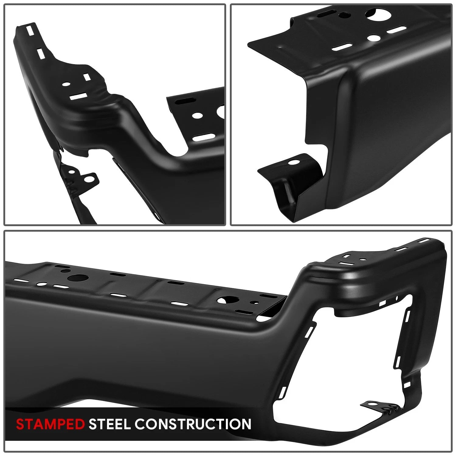 Set of 2 Rear Bumper End Caps for Ford F-250 F-350 SD (2023–2025)