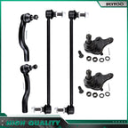 Front Struts w/Coil Spring, Sway Bars, Tie Rods, Ball Joints for Scion tC (2011–2016)