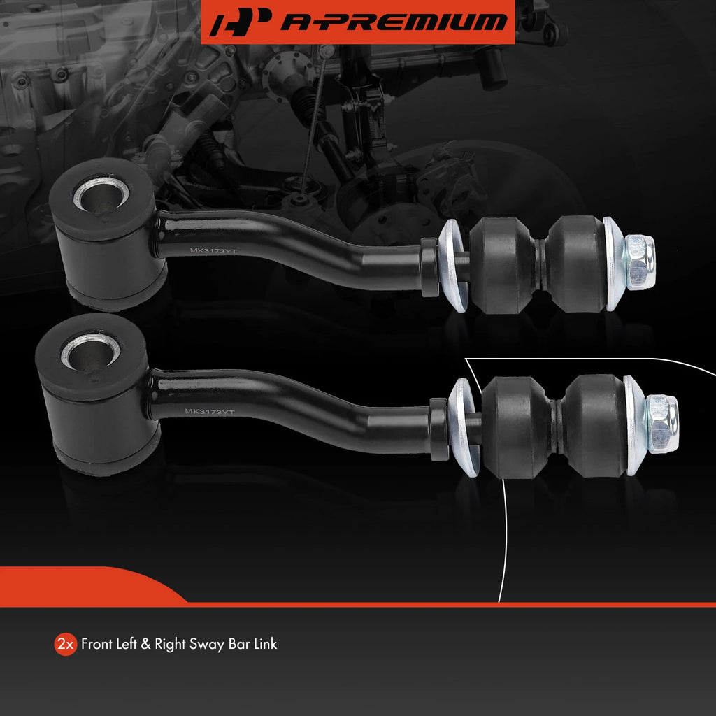 2X Front Side Sway Bar Link for Jeep XJ Cherokee (1984-1991) Comanche