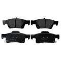 Set of 4 Akebono ProACT Rear Ceramic Brake Pads for Dodge Durango Jeep Grand Cherokee