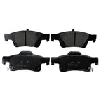 Set of 4 Akebono ProACT Rear Ceramic Brake Pads for Dodge Durango Jeep Grand Cherokee