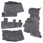 Set of 2 Rubber Floor Mats Liner for Ford Expedition & Lincoln Navigator