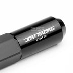 20x M12x1.5 107mm Tall Black Aluminum Spiked Cap Lug Nuts + Adapter