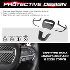 Carbon Fiber Pattern Driver Side Control Cover for Dodge Challenger Charger (2015-2023)