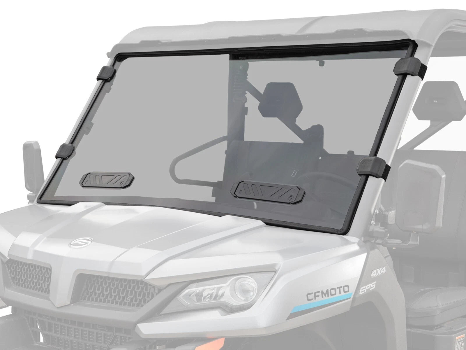 Full Vented Windshield for CFMOTO UForce-Dark (2020–2023)