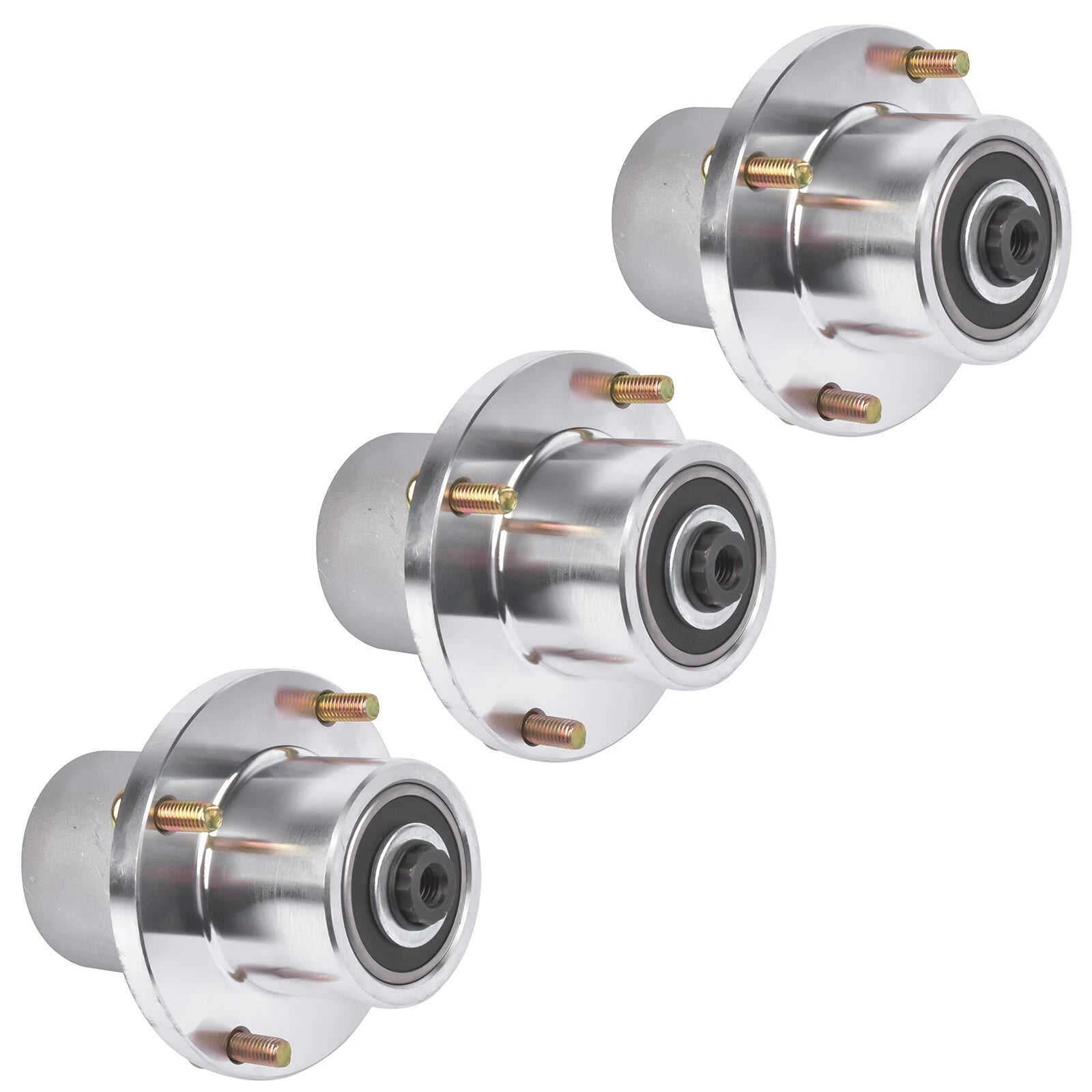 3X Deck Blade Spindle for Hustler Fastrak Raptor SDX SD (48"-60")