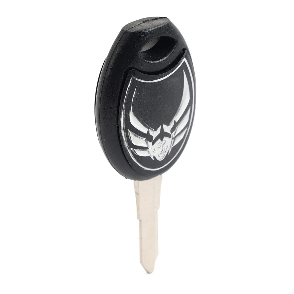 1pc Black Uncut Blade Blank Key for Honda NRX 1800 Valkyrie Rune (1997–2003)