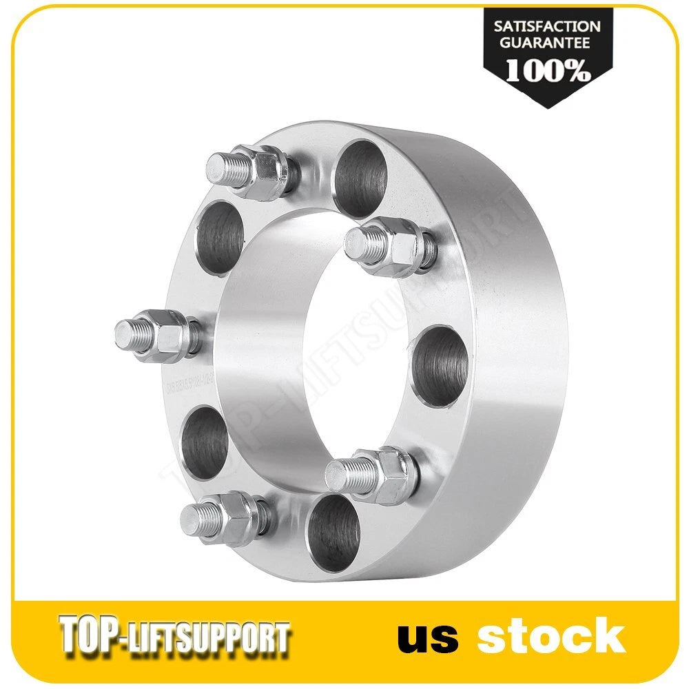 Set of 4 Wheel Spacers 2 Inch for Dodge Ram 1500, Ford F-150, CJ3, CJ5