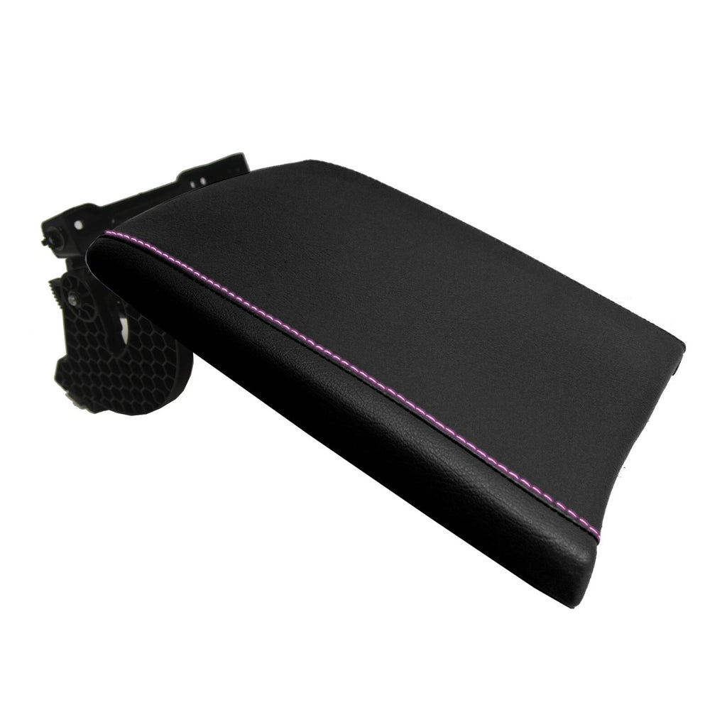 Console Lid Armrest Cover for Lexus RX350 (2016–2020) Pink Stitch