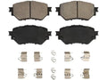Set of 4 Front Brake Pads for Mazda 3 (2016–2018) VF934NG