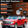 Serpentine Belt Drive Tensioner Kit for Ford F150 Lobo (2004–2008) 90K-39298, 900466A, 6PK1627