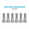 6PCS Rear Wheel Studs for Nissan Patrol MQ GQ GU Y60 Y61
