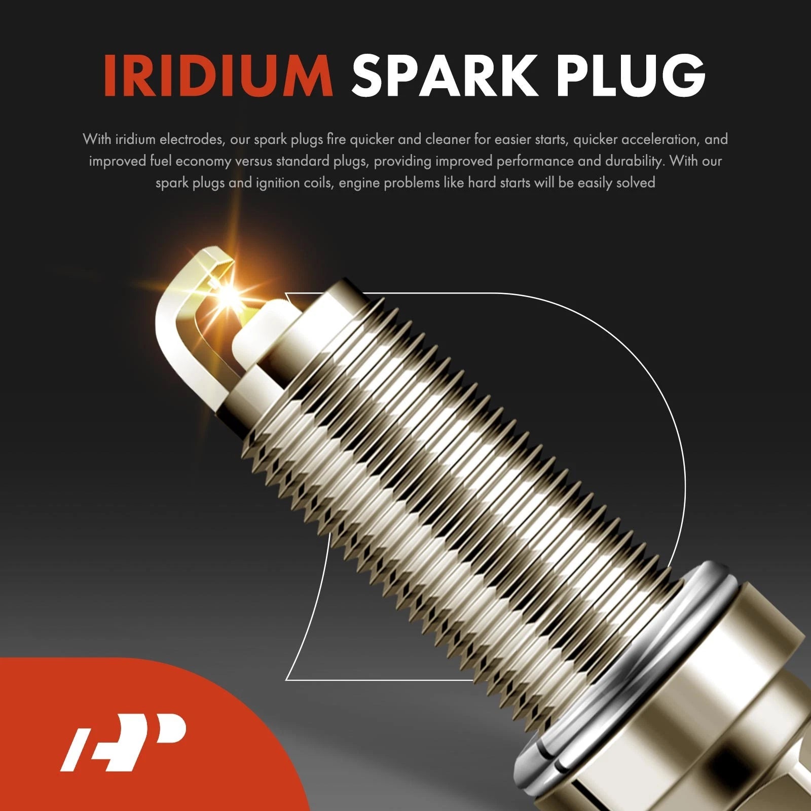 Set of 4 Ignition Coils & Iridium Spark Plugs for Nissan Juke (2011–2017)