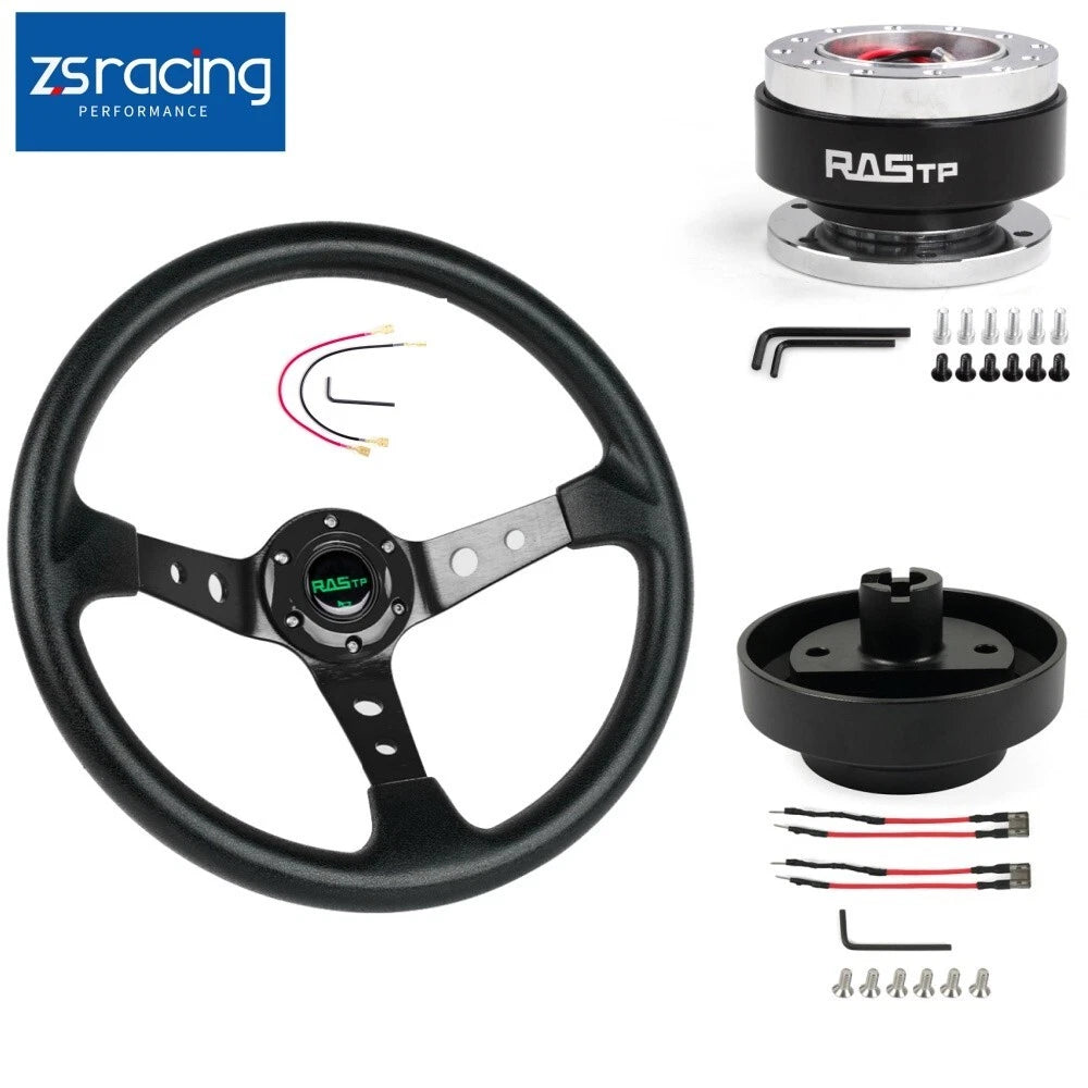 14" Steering Wheel Quick Release Hub Adapter 131H for RSX TSX CRV CRZ S2000 (2002–2006)