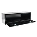 Steel Tool Box for Pickup Truck (60"x18"x18") - Lock & Key, Black