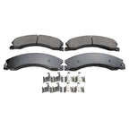 Set of 4 Akebono ProACT Ceramic Disc Brake Pads for Chevrolet GMC Nissan (ACT1411)