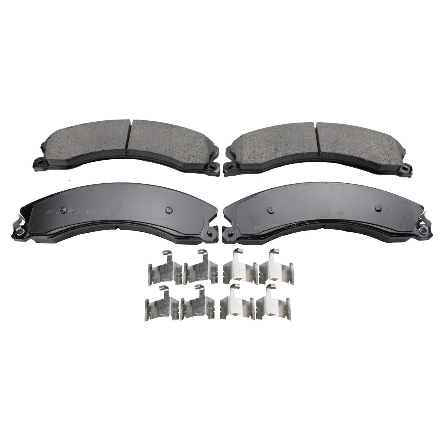 Set of 4 Akebono ProACT Ceramic Disc Brake Pads for Chevrolet GMC Nissan (ACT1411)