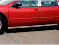 4p Luxury FX Chrome 2 1/4' Lower Rocker Molding Trim for 1999-2004 Chrysler 300M