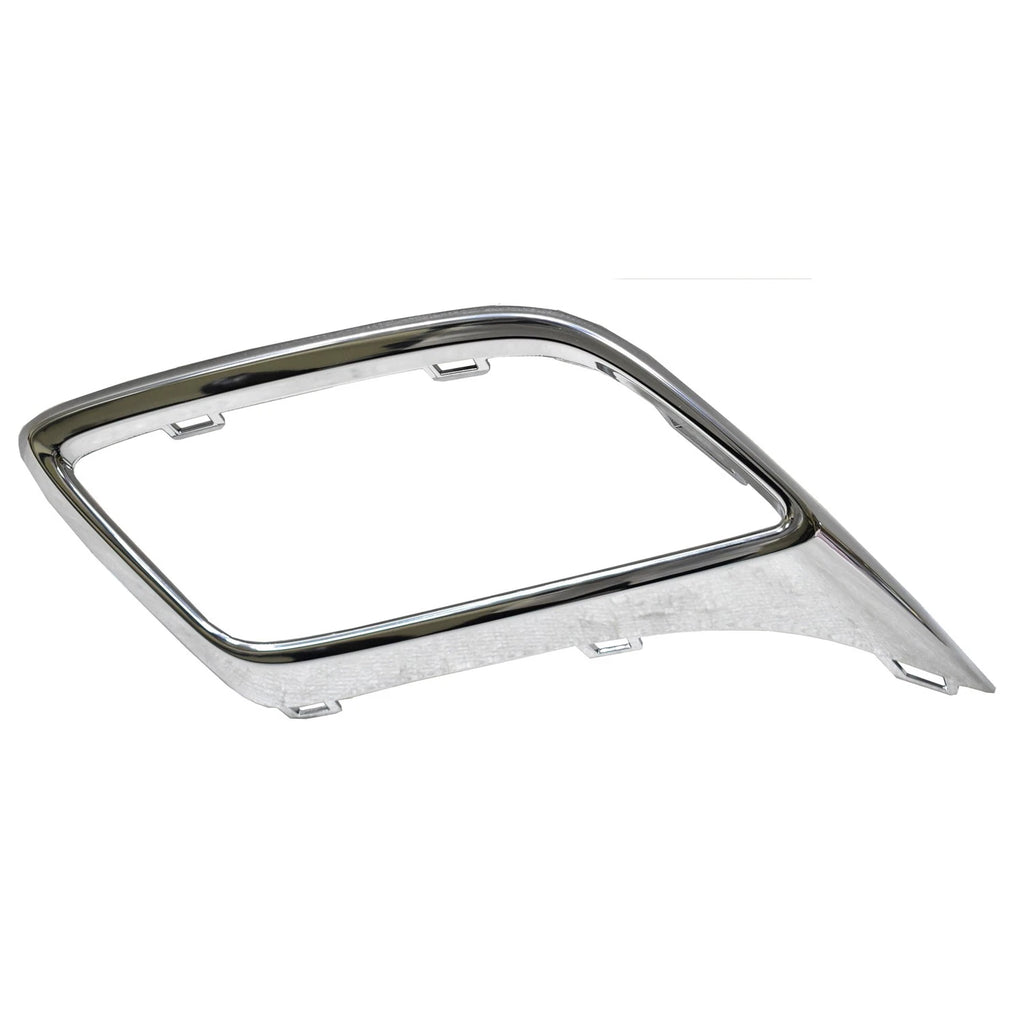 Replacement Chrome ABS Plastic Passenger Side Rear Bumper Exhaust Pipe Hole Trim