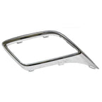Replacement Chrome ABS Plastic Passenger Side Rear Bumper Exhaust Pipe Hole Trim