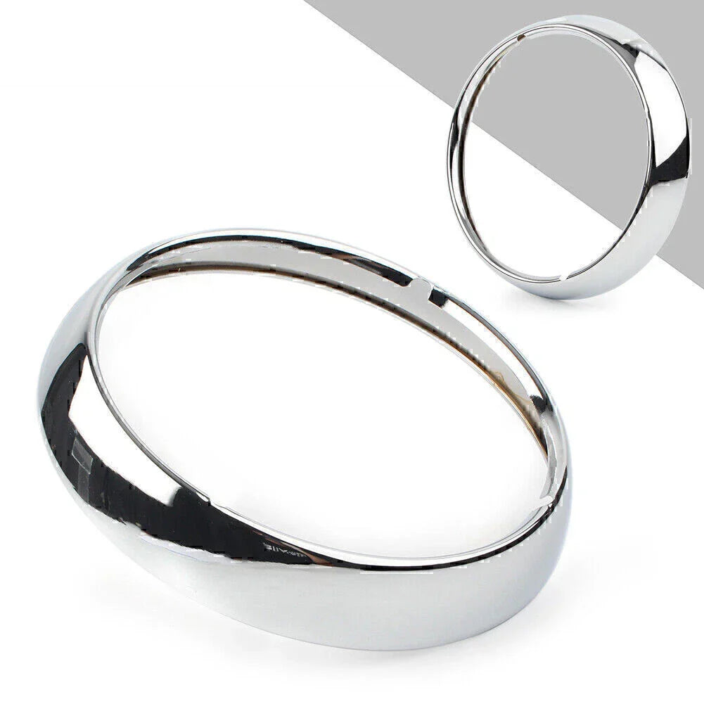 7" Headlight Trim Ring Cover for Harley Touring Road King Electra Tri Glide