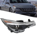 Headlight Assembly for Hyundai Elantra (2021â2022) Halogen Passenger Side