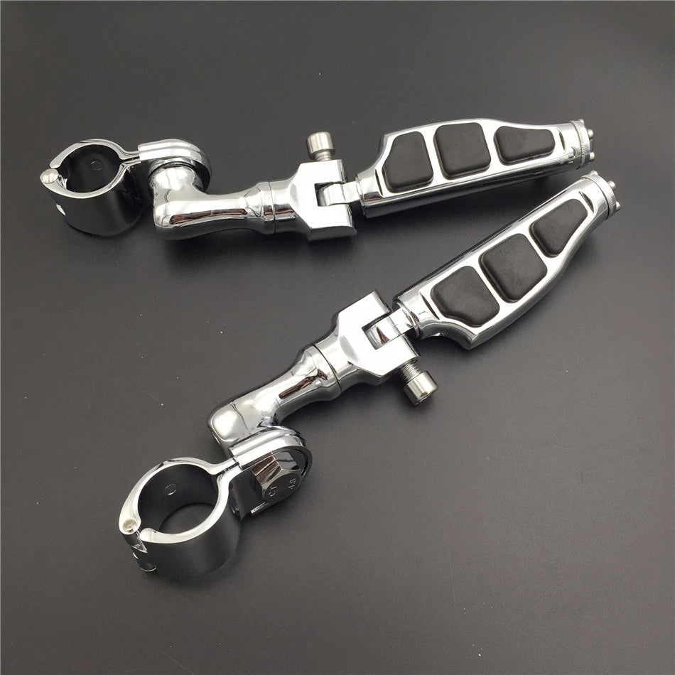 Chrome 1" Footrest for Harley Sportster 883 1200 (2004–2023)
