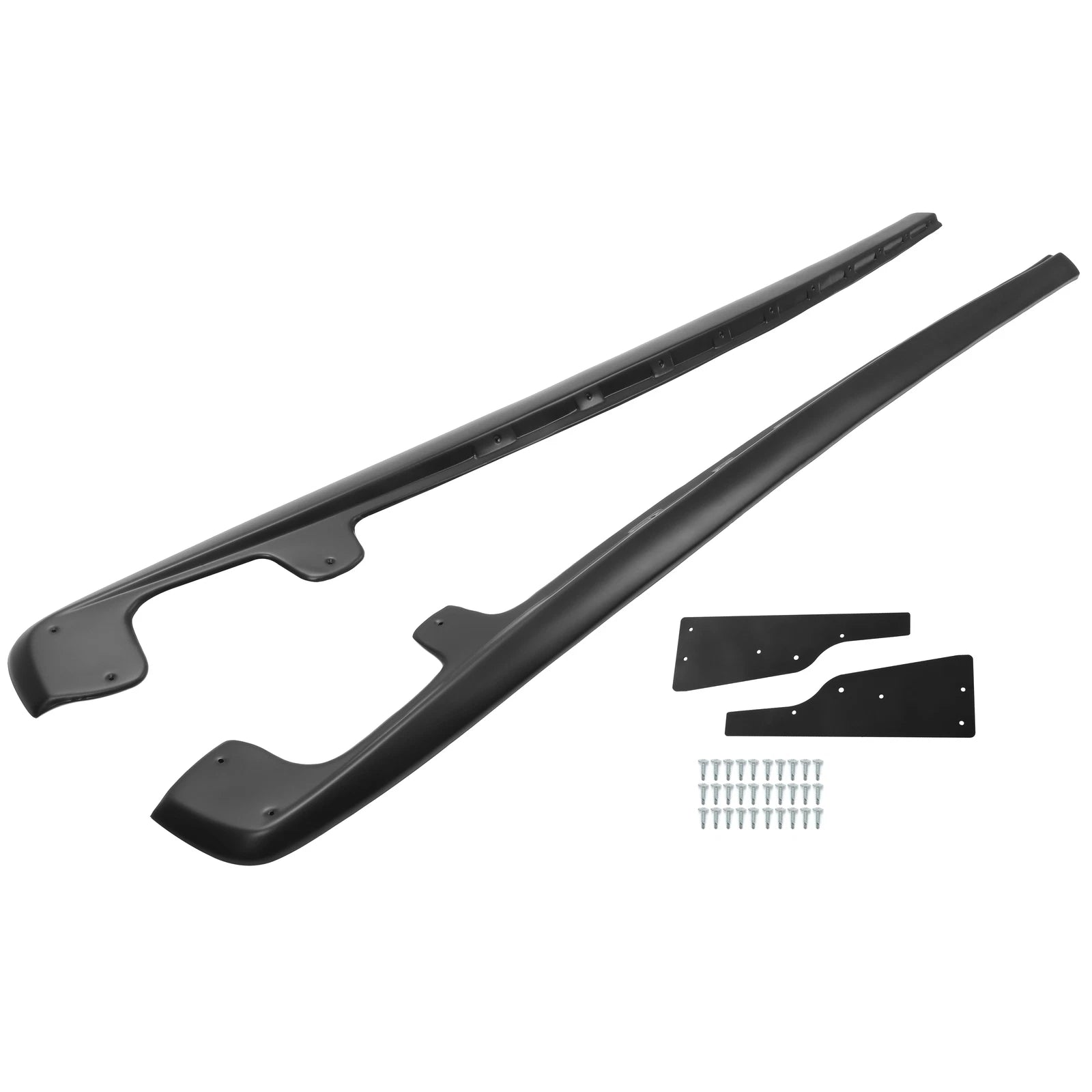 Set of 2 Matte Side Skirts for Corvette C6 (2005-2013)