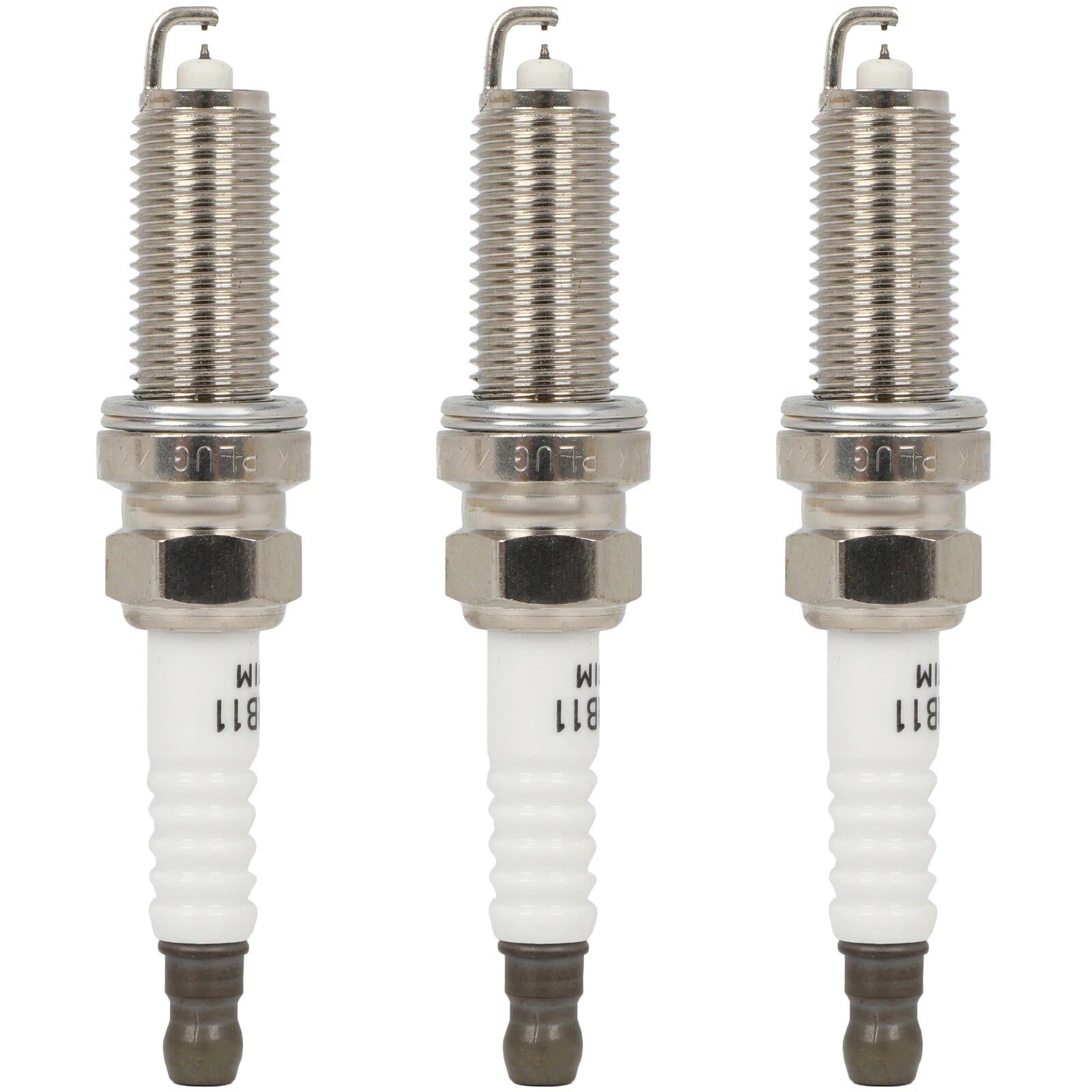 Set of 3 Iridium Platinum Spark Plugs for Smart Fortwo (2016–2017)