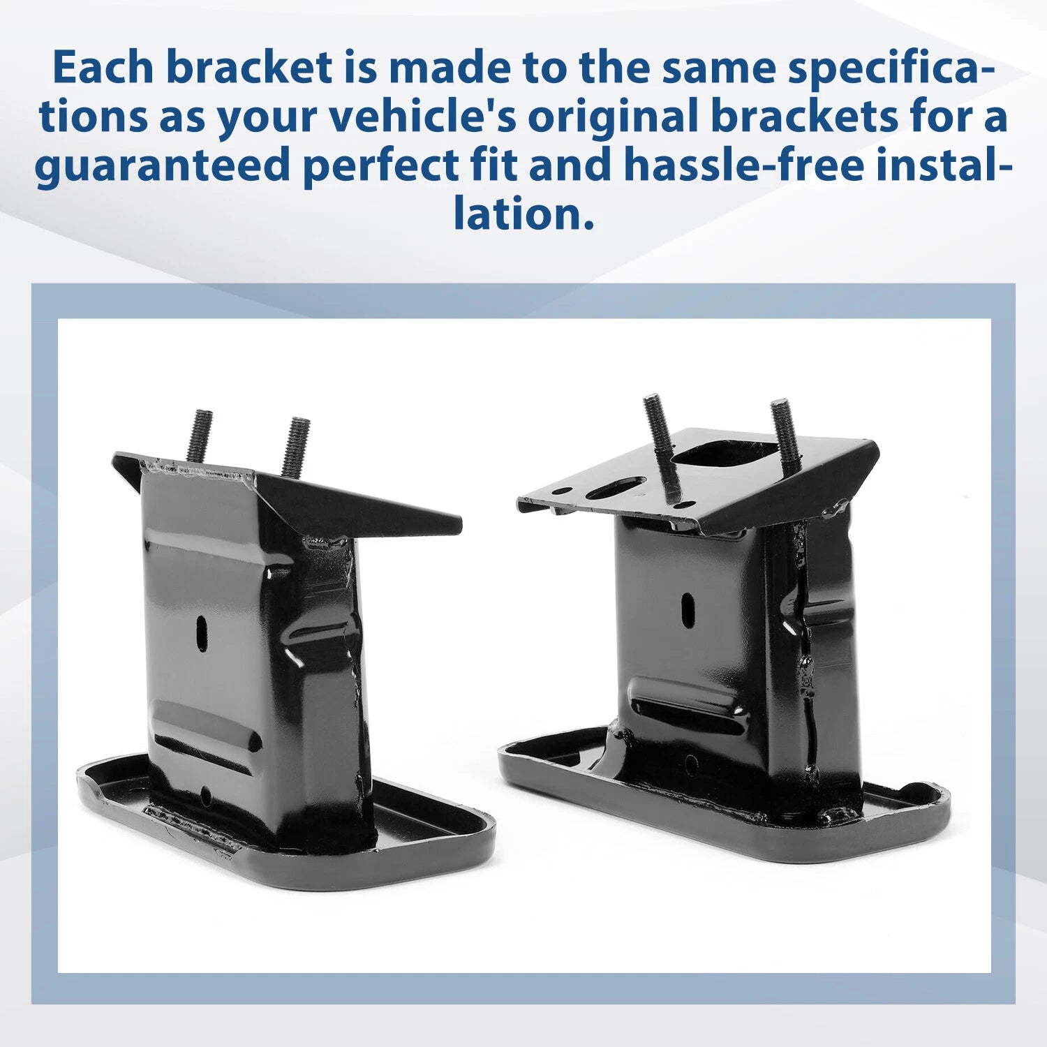 Front Bumper Bracket Reinforcement for Infiniti Q50 (2014–2022) Pair