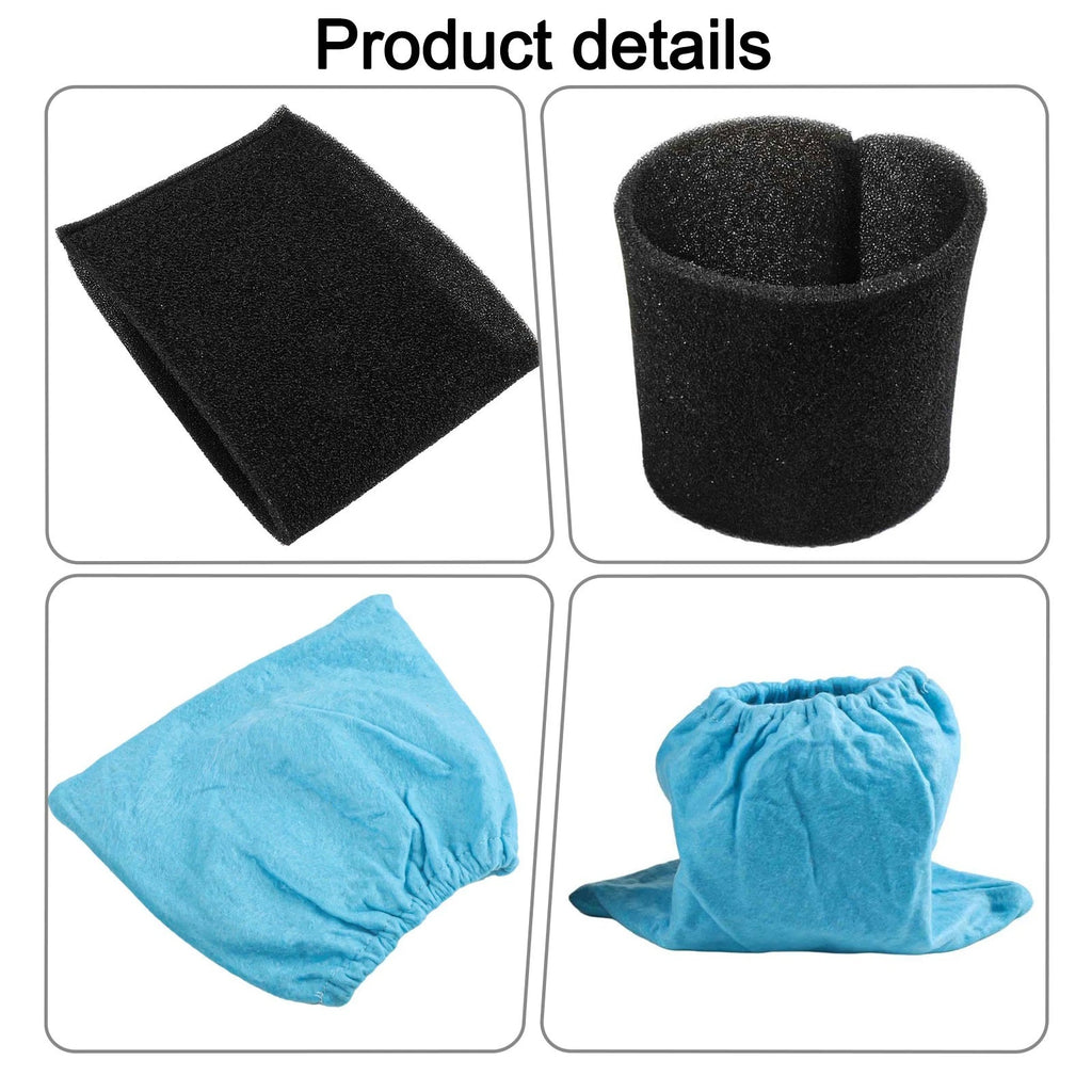 Textile Filter Bag Replacement Pack for Karcher MV Series