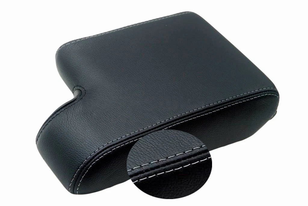 Center Console Armrest Cover for BMW E36 (1992–1999) Gray Stitch