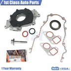 Oil Pump & Gasket Set for Chevrolet 4.8L 5.3L 6.0L LS1 LS2 LS3 (2000–2019)