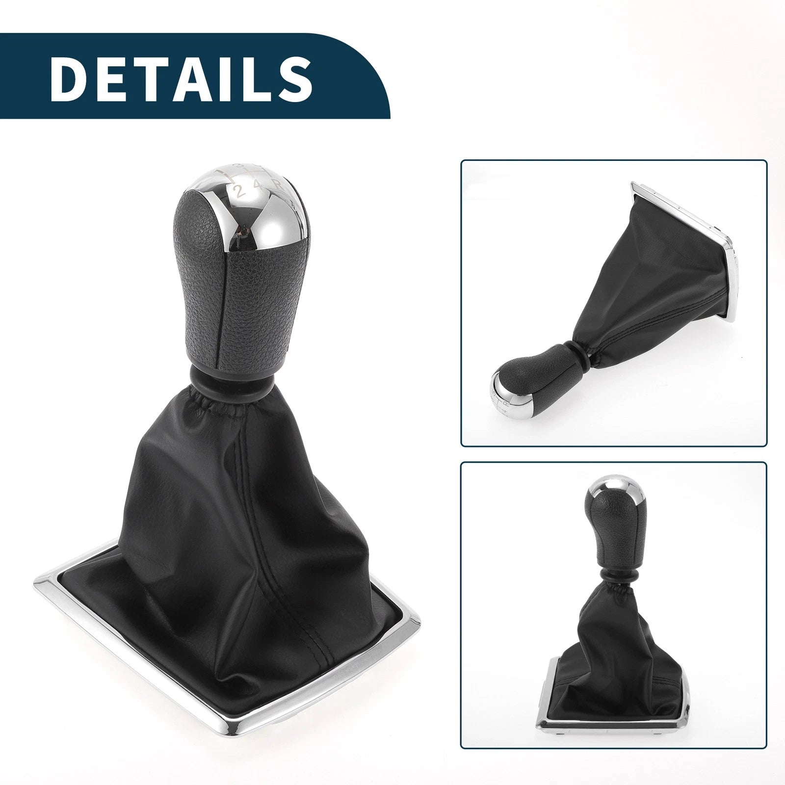 5 Speed Manual Gear Shift Knob with Cover for Ford Focus (2000–2011)