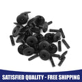 Set of 20 Plastic Rivet Fender Bumper Push-Type Fastener Clips for Audi