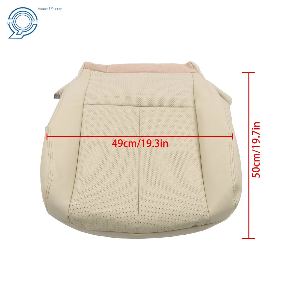 Leather Driver Side Bottom Seat Cover for Nissan Murano (2015-2023) Tan