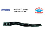 Replacement Steel Front Passenger Side Outer Bumper Face Bar Brace for Toyota